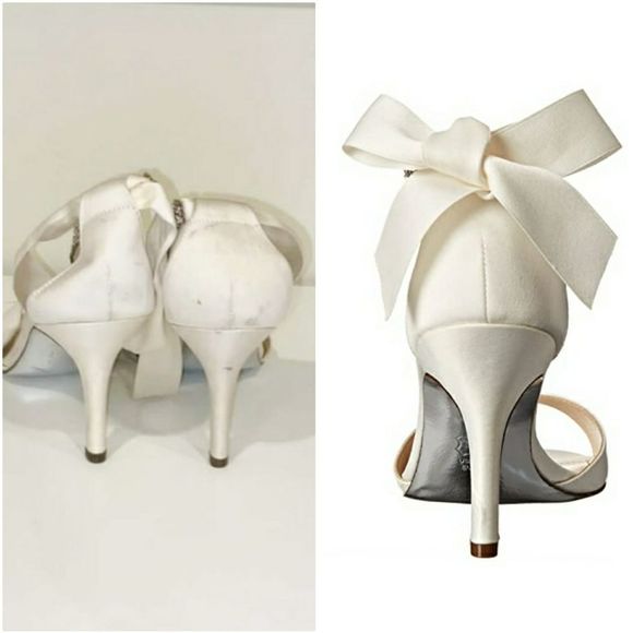 Nina VinnieCrystal Embellished Ankle Straps Sandal - Picture 3 of 10